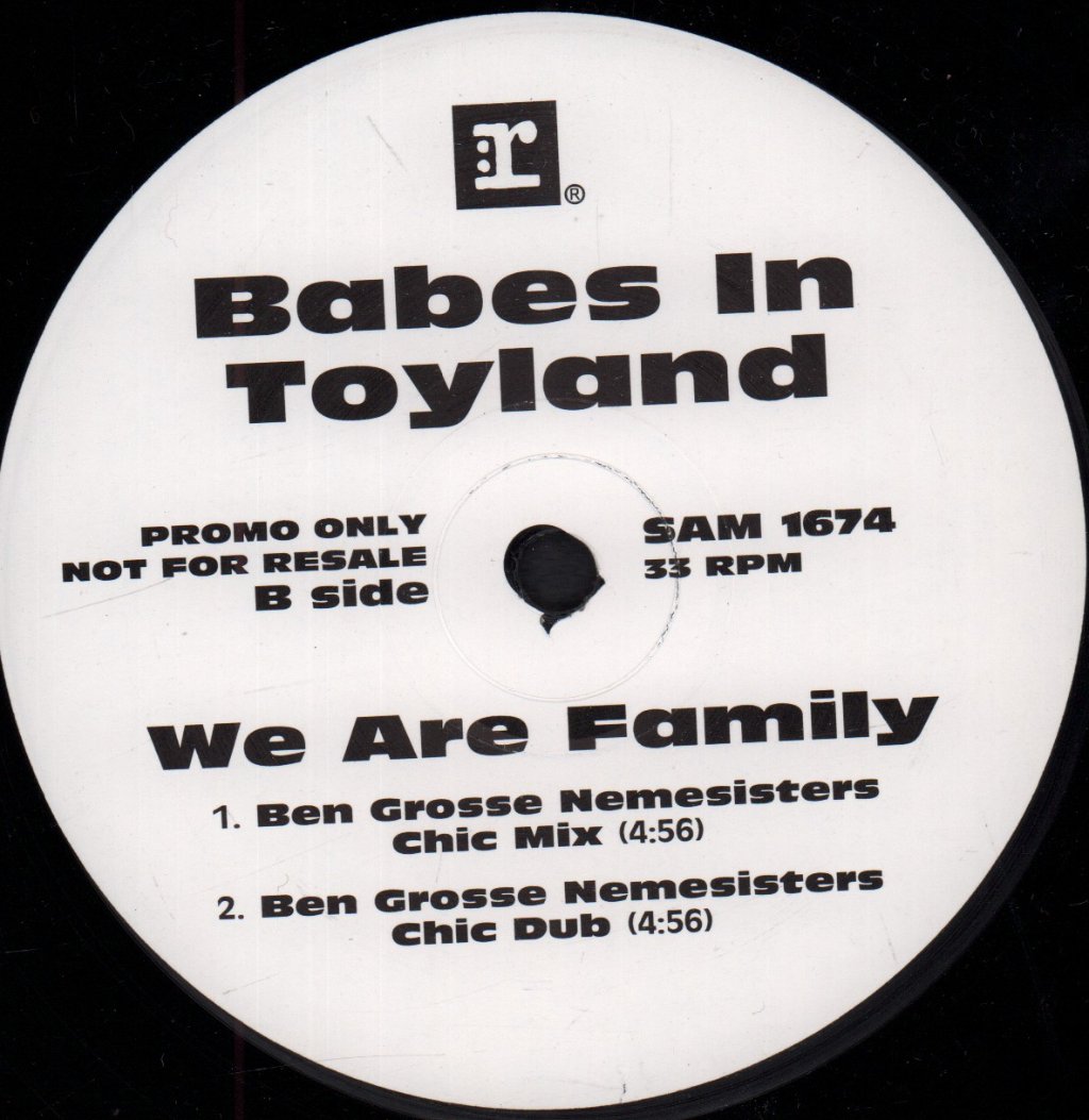 Babes In Toyland - We Are Family - 12 Inch