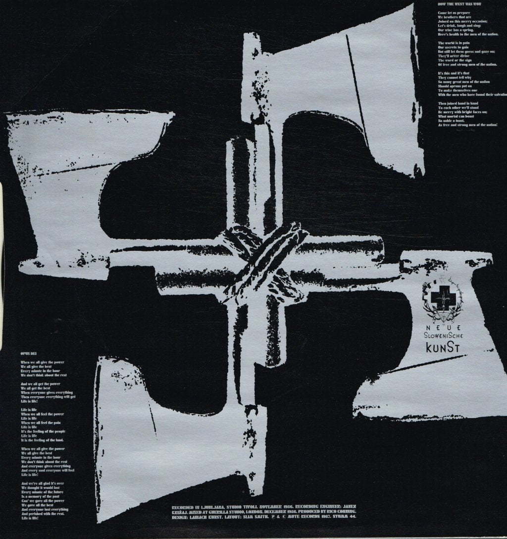 Laibach - Opus Dei - Lp