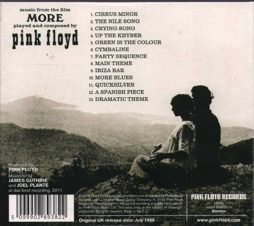 Pink Floyd - Music From The Film More - Cd