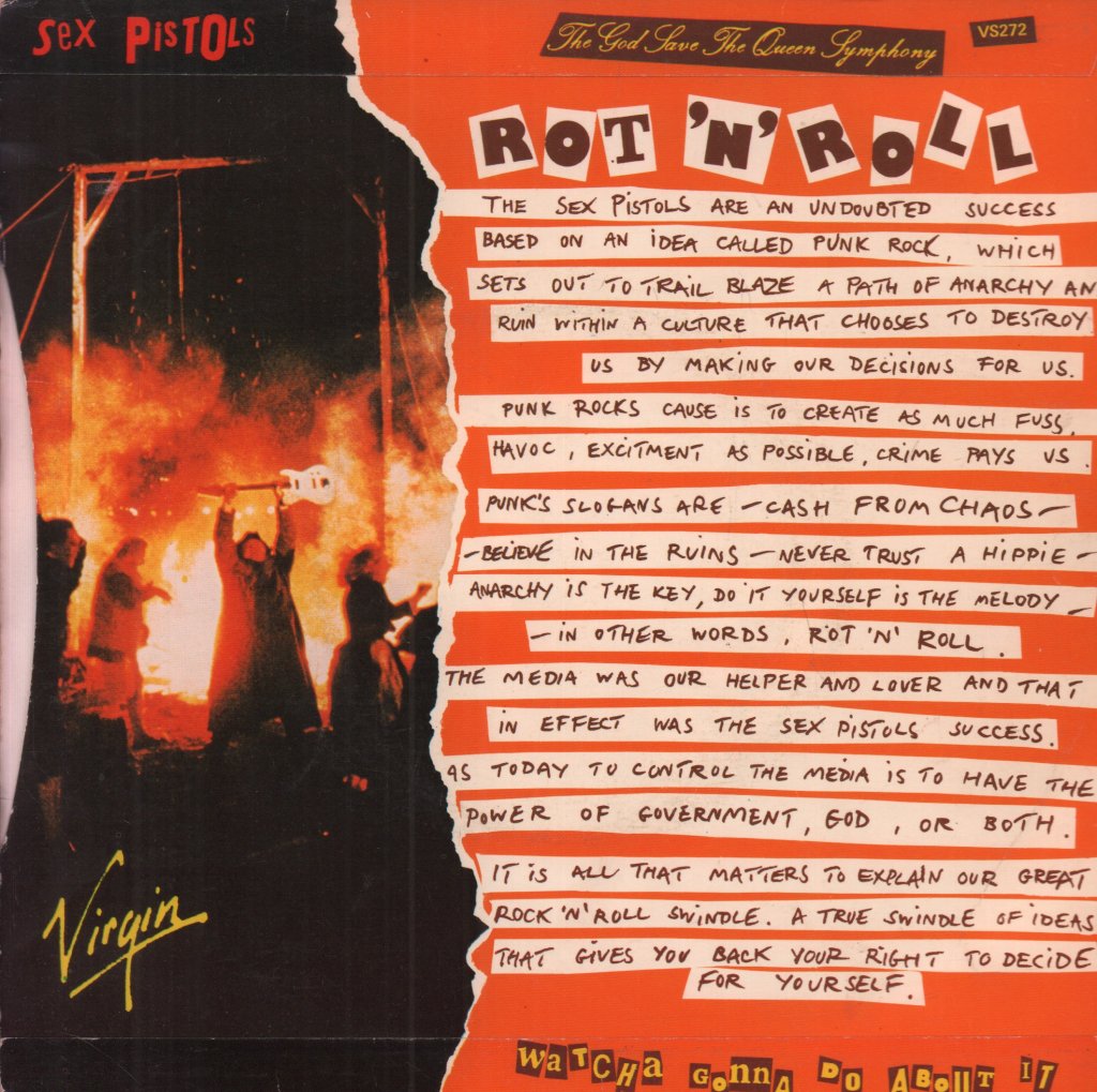 Sex Pistols - C'mon Everybody - 7 Inch