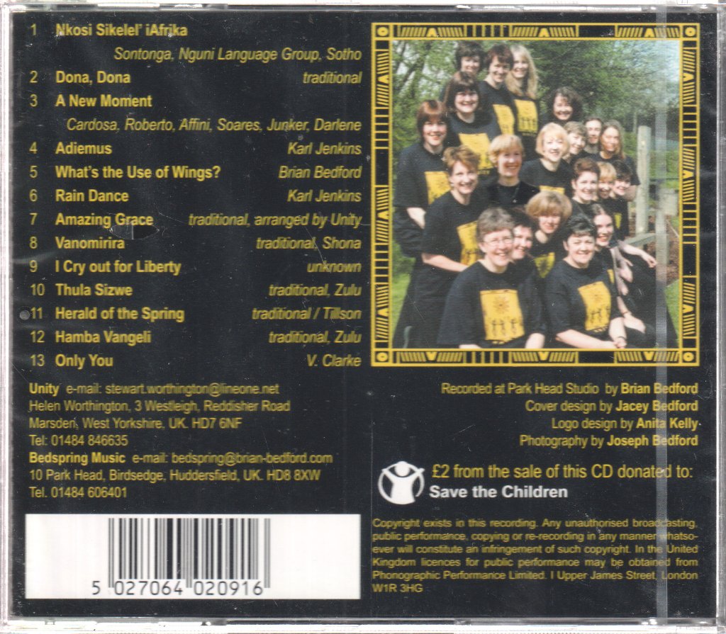 Unity (African music) - No Handbags Boing0209 - Cd