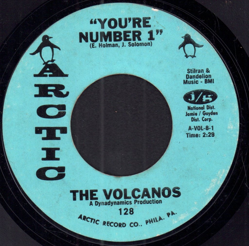 Volcanos - You're Number 1 - 7 Inch