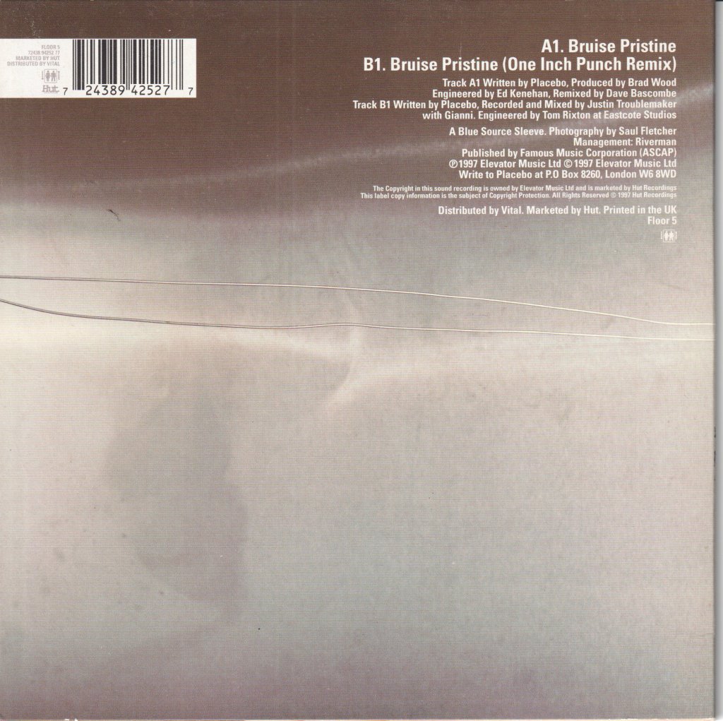 Placebo - Bruise Pristine - 7 Inch
