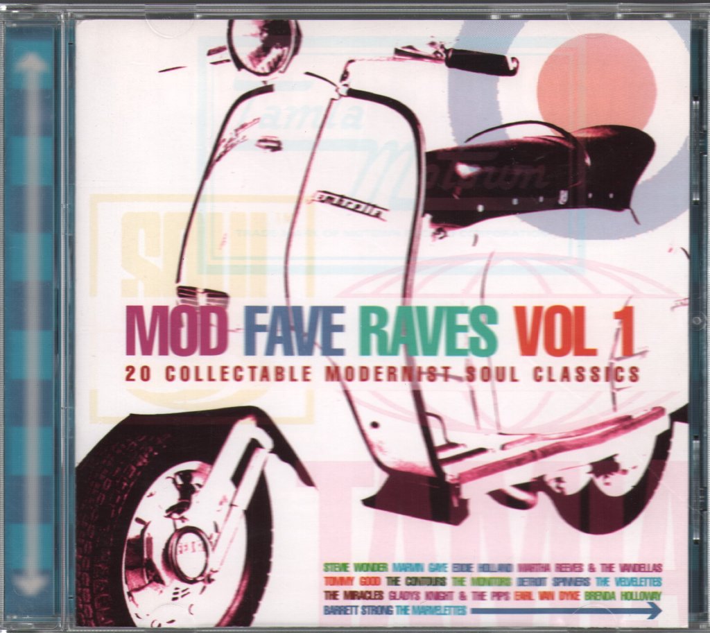Various Artists - Mod Fave Raves Vol 1 - 20 Collectable Modernist Soul Classics - Cd