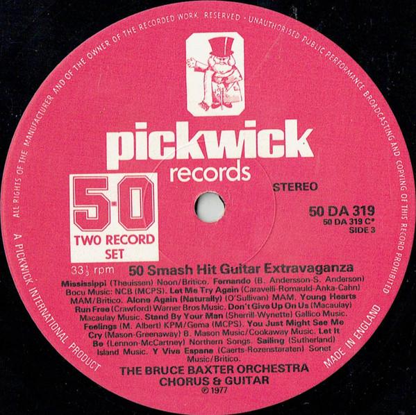 Bruce Baxter Orchestra - 50 Smash Hit Guitar Extravaganza - Double Lp