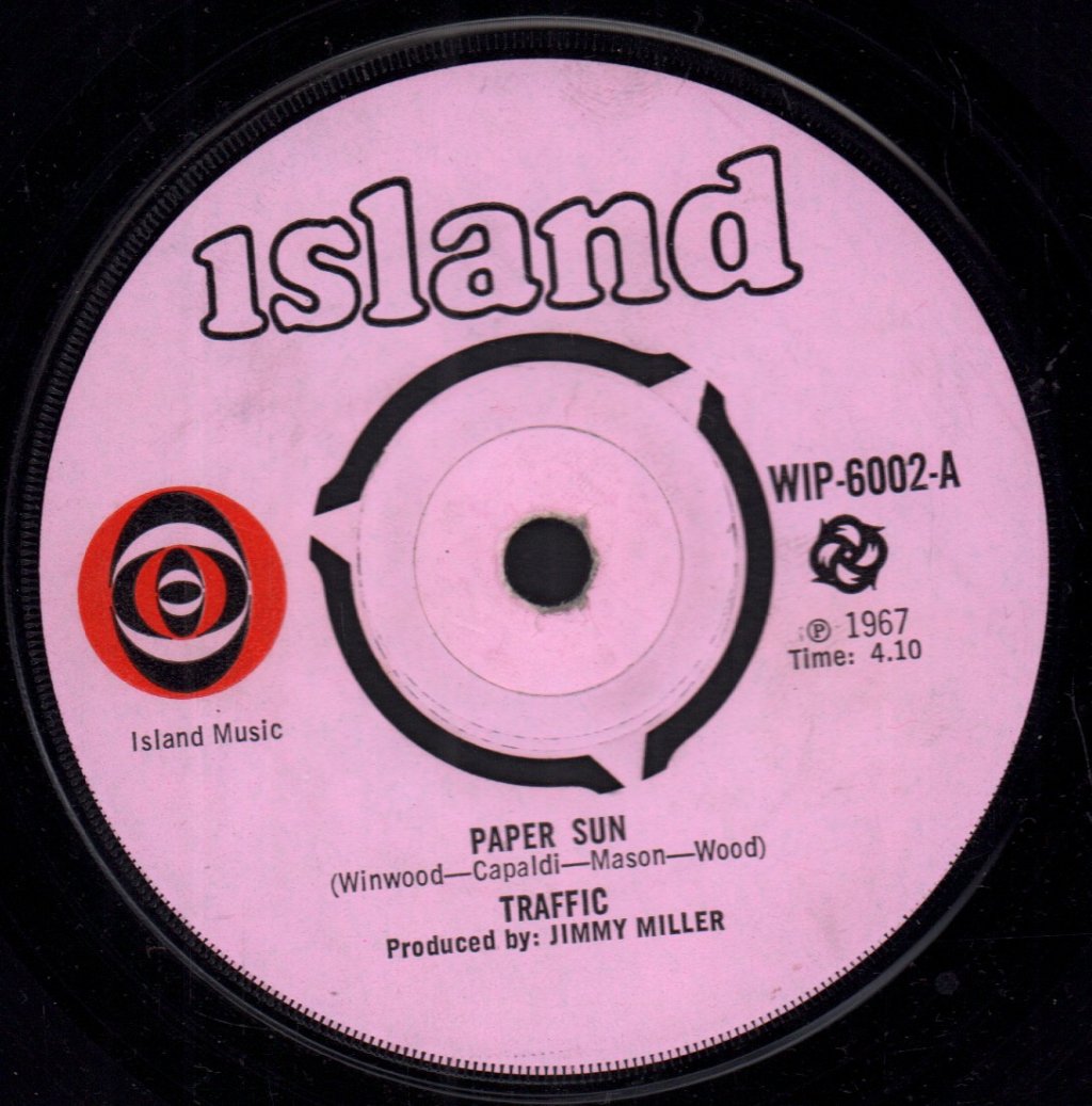 Traffic - Paper Sun - 7 Inch