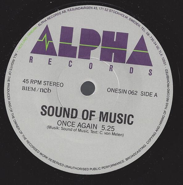 Sound Of Music - Once Again - 7 Inch