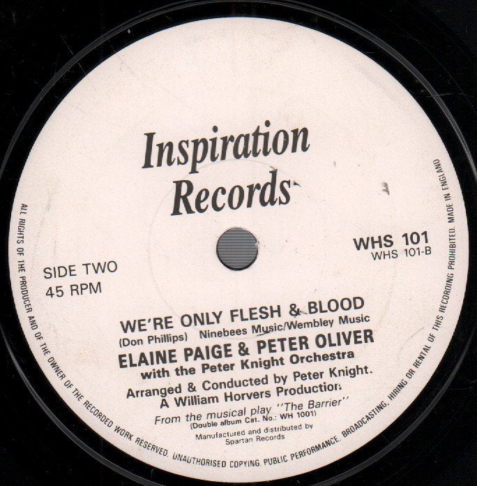 Elaine Paige - Ireland - 7 Inch