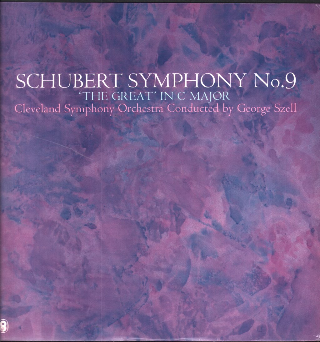 George Szell / Cleveland Symphony Orchestra - Schubert Symphony No. 9 'The Great' In C-Major - Lp