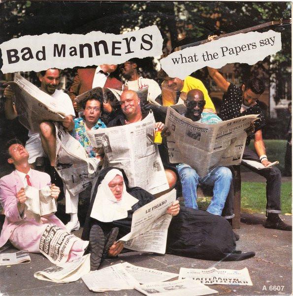 Bad Manners - What The Papers Say - 7 Inch