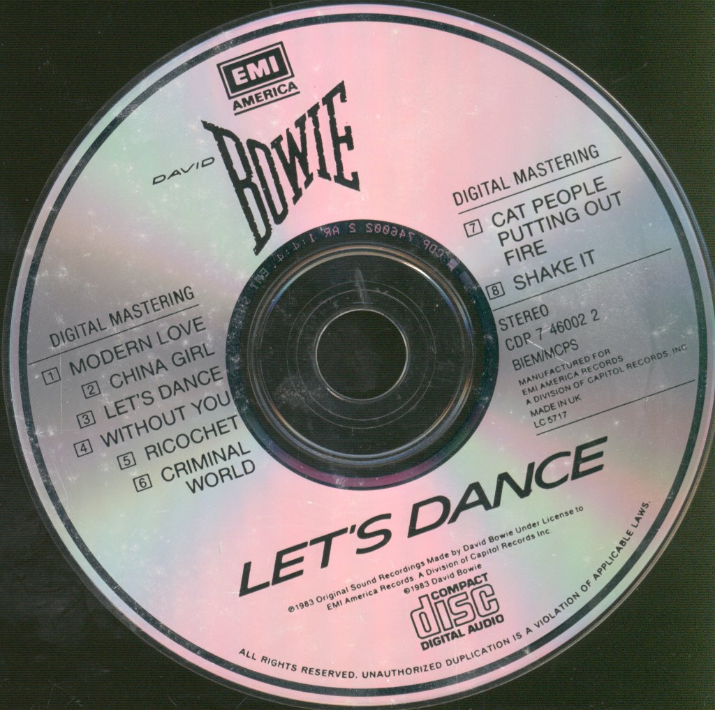 David Bowie - Let's Dance - Cd