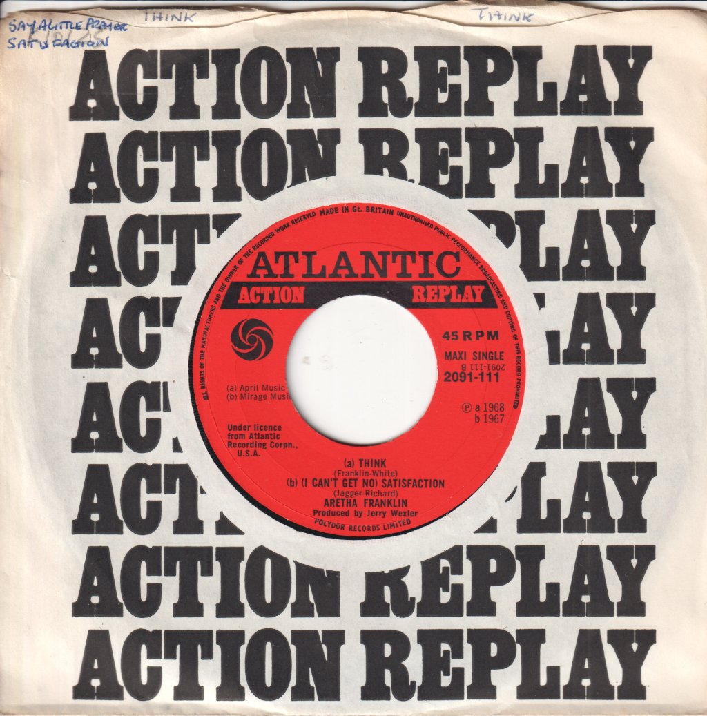 Aretha Franklin - I Say A Little Prayer - 7 Inch