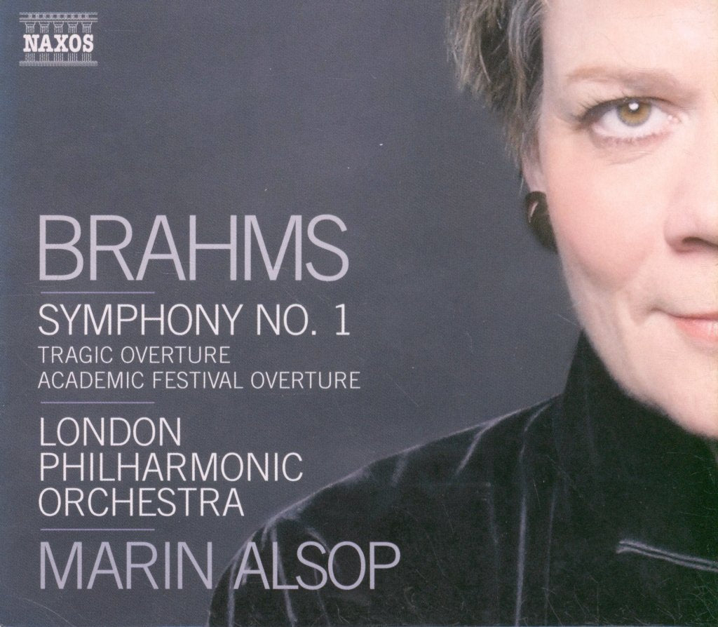 Marin Alsop, London Philharmonic Orchestra - Symphony No. 1 • Academic Festival Overture • Tragic Overture - Cd