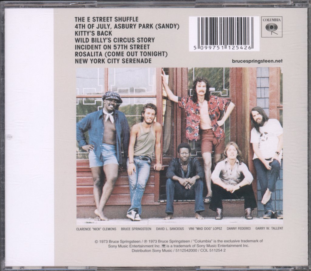 Bruce Springsteen - Wild The Innocent And The E Street Shuffle - Cd
