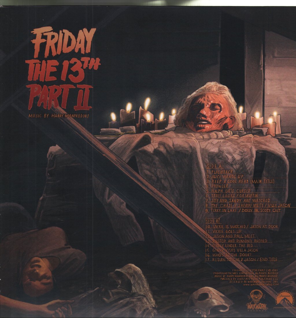 Harry Manfredini - Friday The 13th Part II - Lp