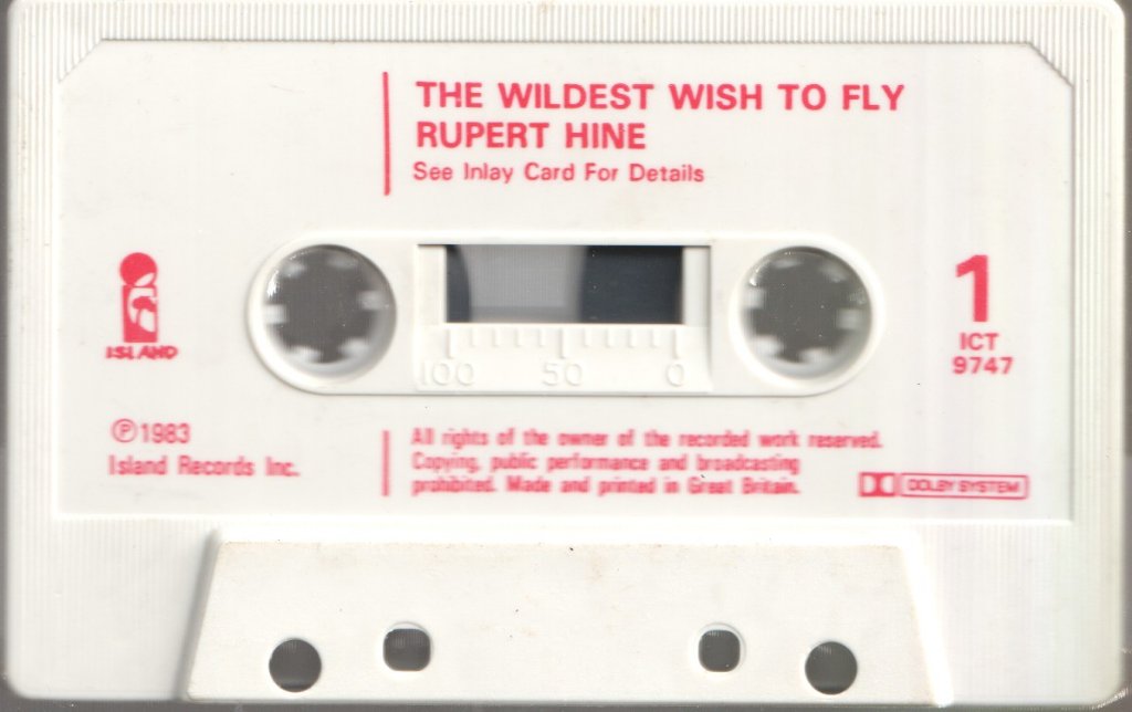 Rupert Hine - Wildest Wish To Fly - Cassette