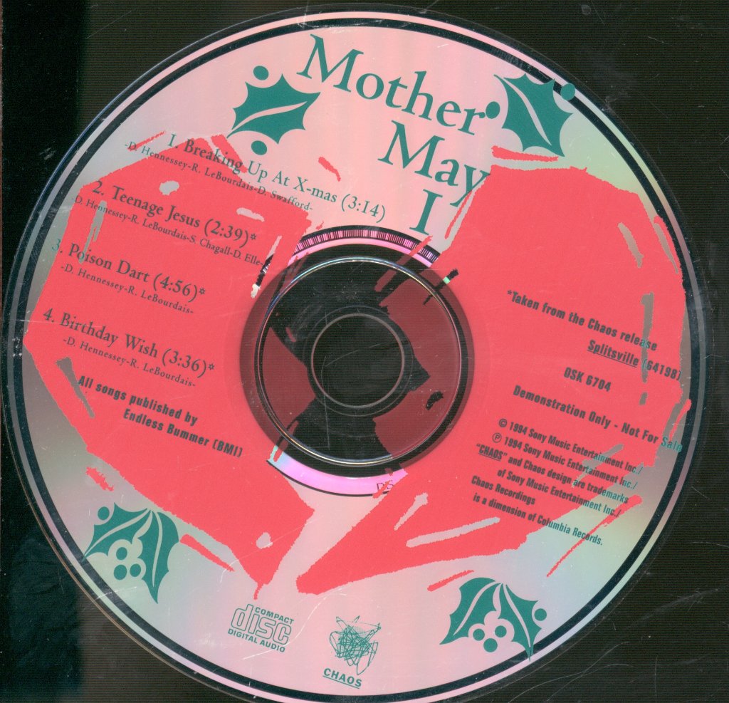 Mother May I - Breaking Up At X-mas - Cd