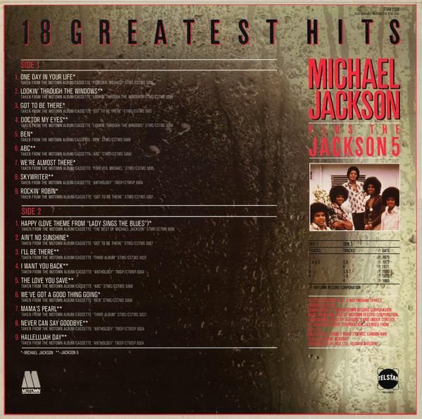 Michael Jackson - 18 Greatest Hits - Lp