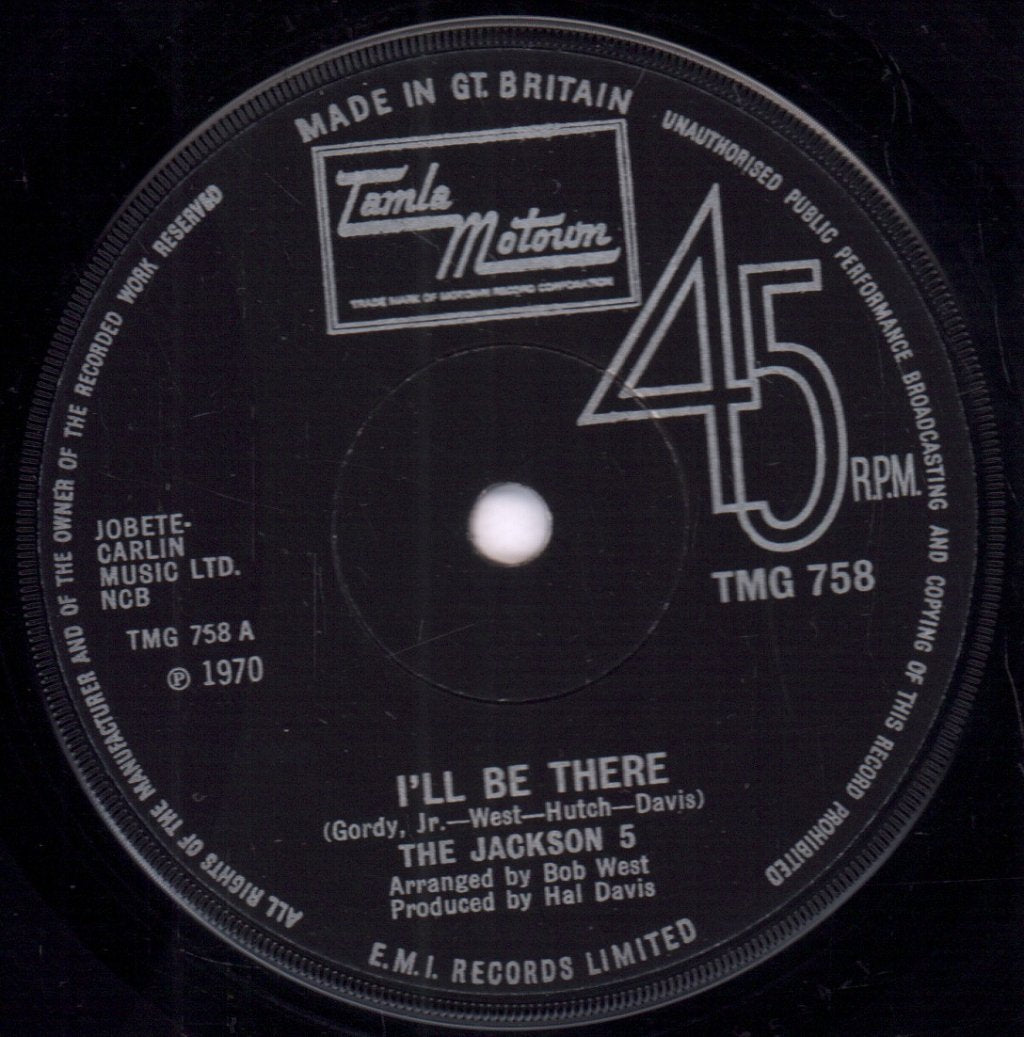 Jackson 5 - I'll Be There - 7 Inch