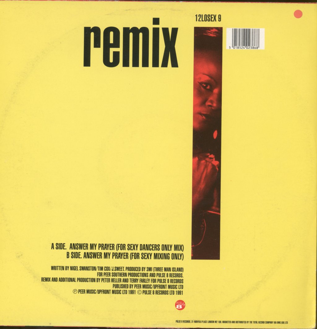 Sue Chaloner - Answer My Prayer - 12 Inch