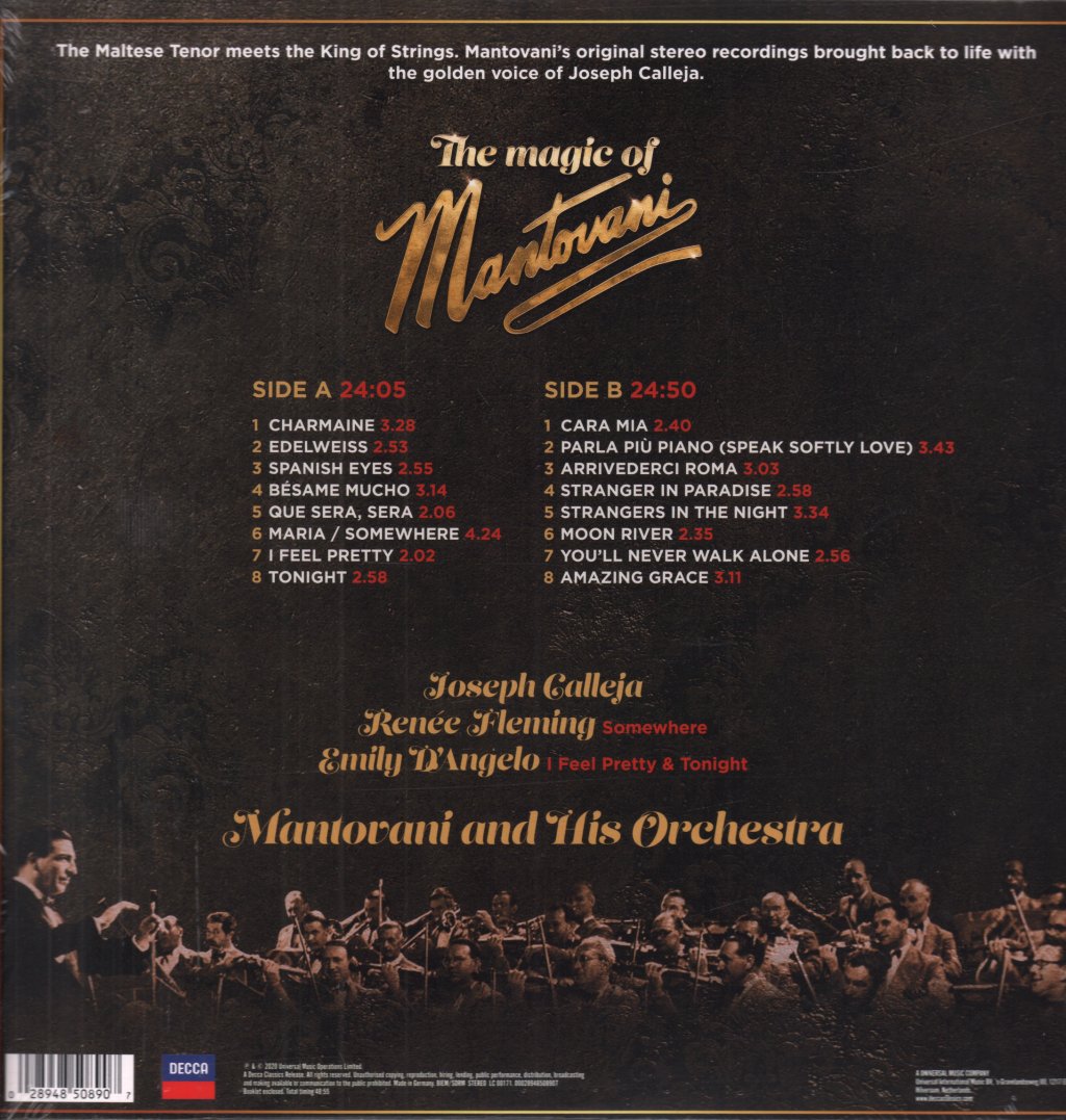 Joseph Calleja - Magic Of Mantovani - Lp