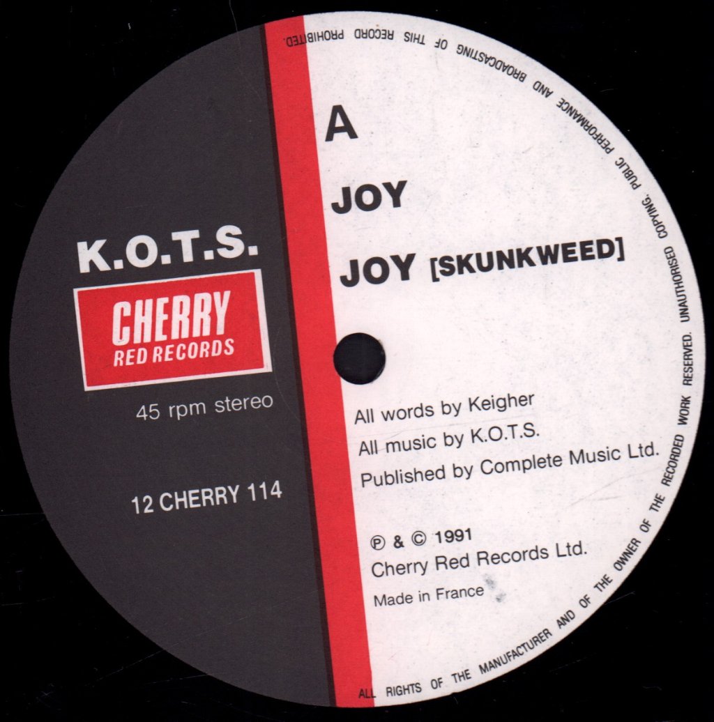 King Of The Slums - Joy - 12 Inch