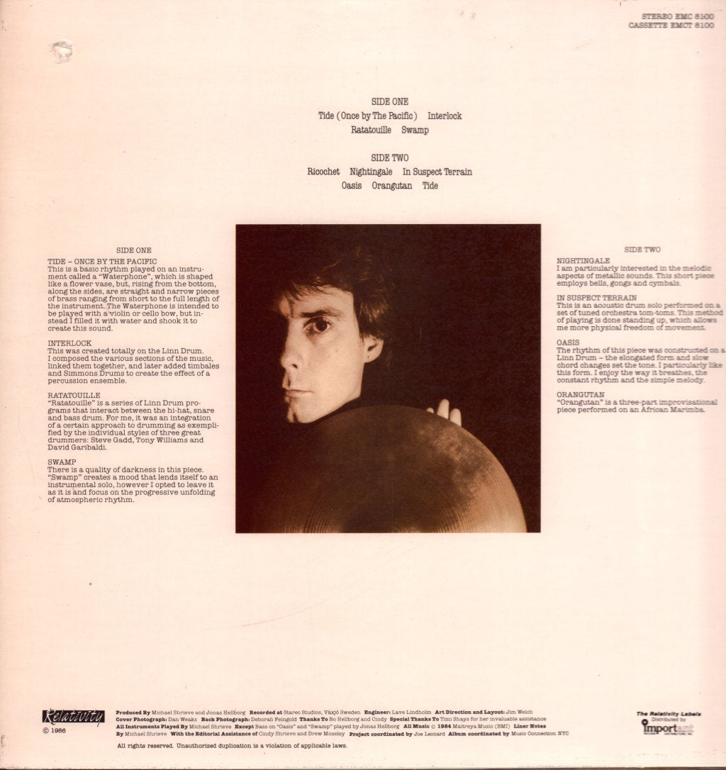Michael Shrieve - In Suspect Terrain - Lp