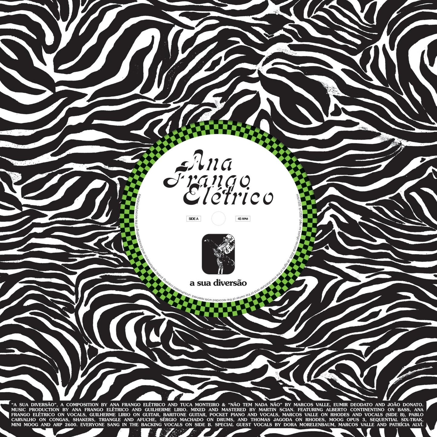 Ana Frango Eletrico - A Sua Diversao / Nao Tem Nada Nao - 7 Inch