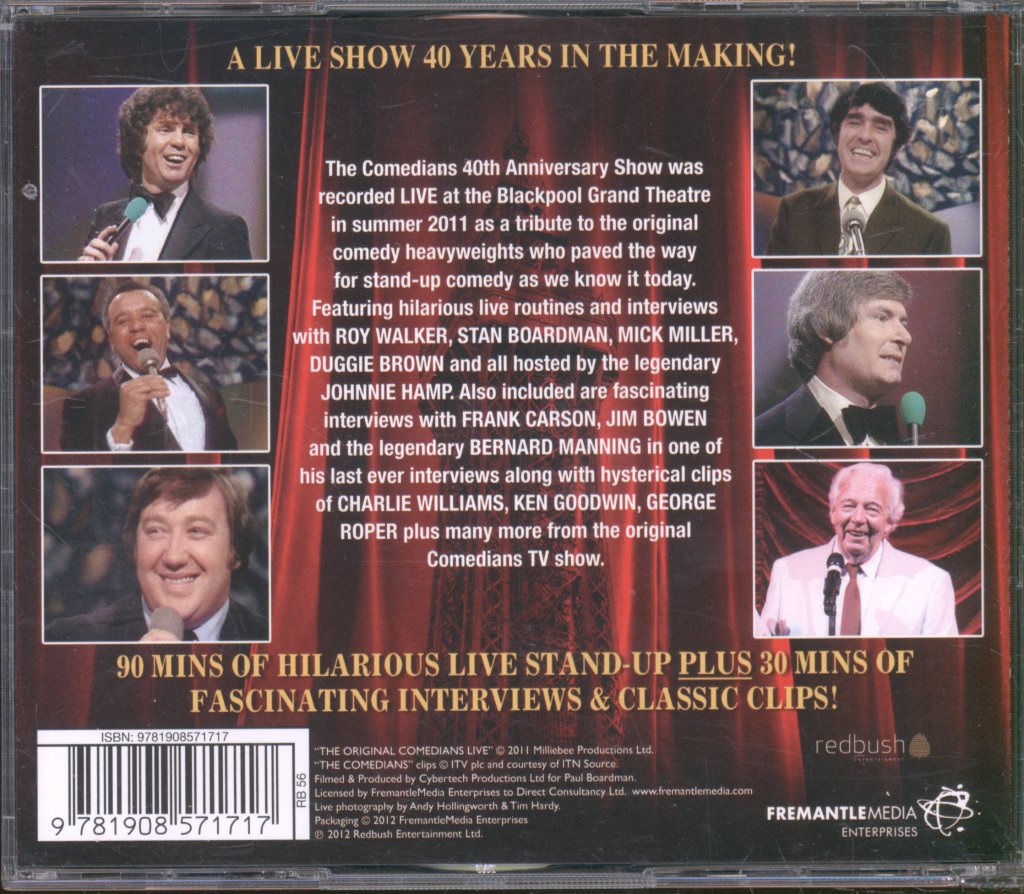 Various Artists - Original Comedians Live - 40th Anniversary Show - Double Cd