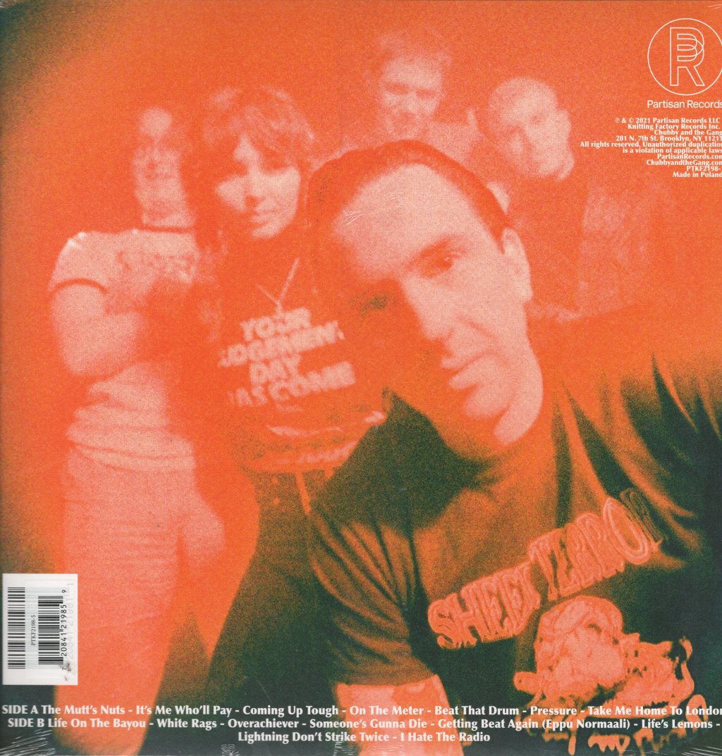 Chubby And The Gang - Mutt's Nuts (Includes Signed Print) - Lp