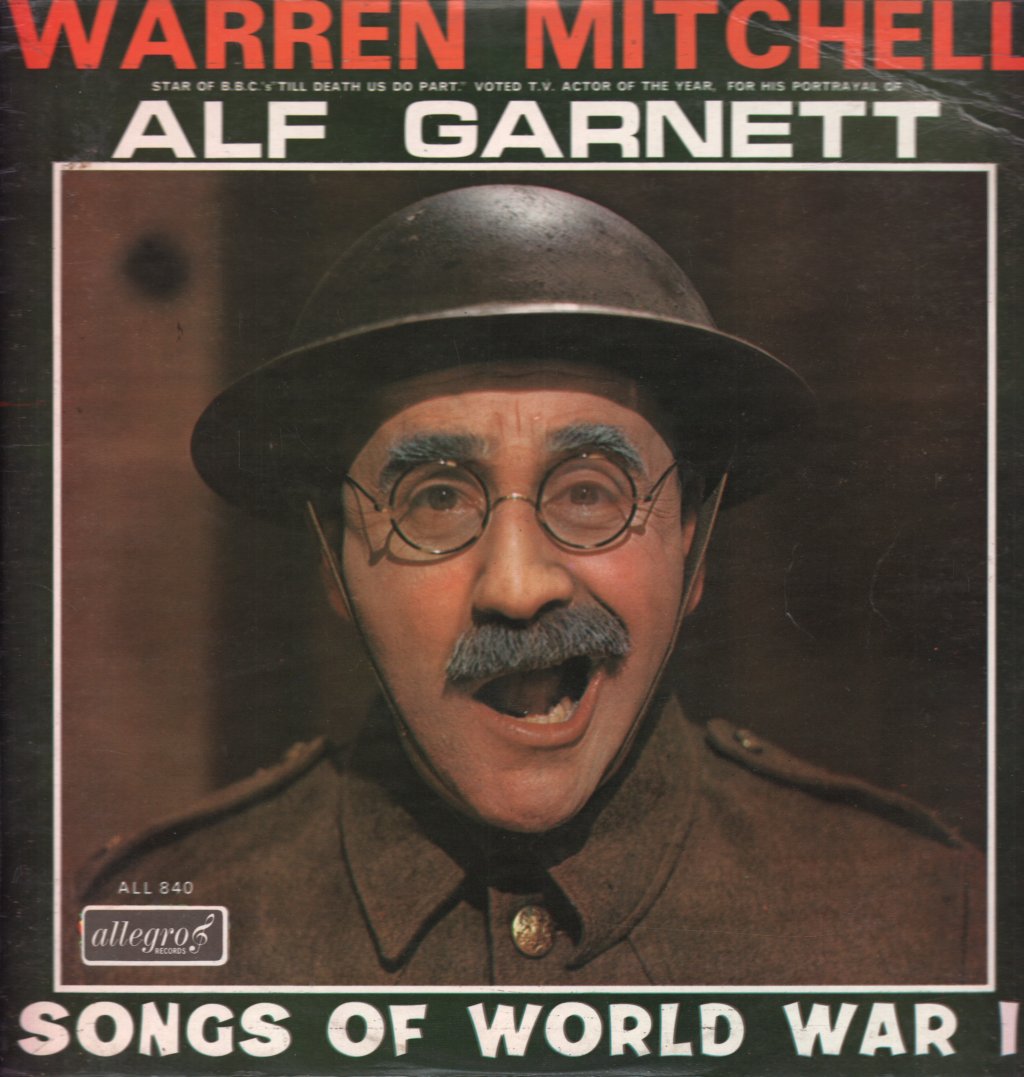Warren Mitchell - Songs Of World War 1 - Lp