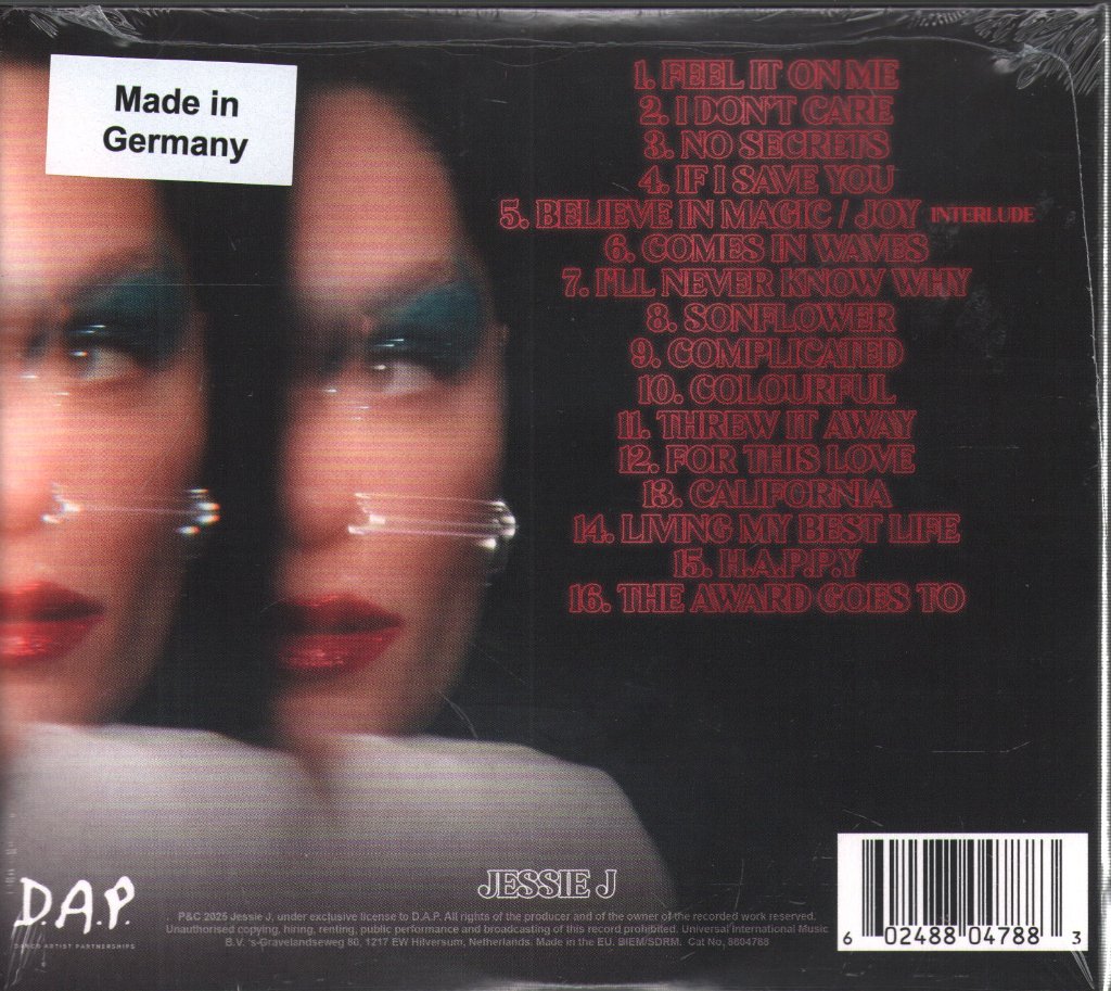 Jessie J - Don't Tease Me With A Good Time - Cd