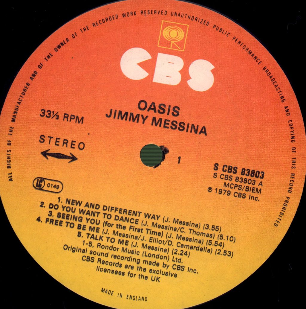 Jim Messina - Oasis - Lp