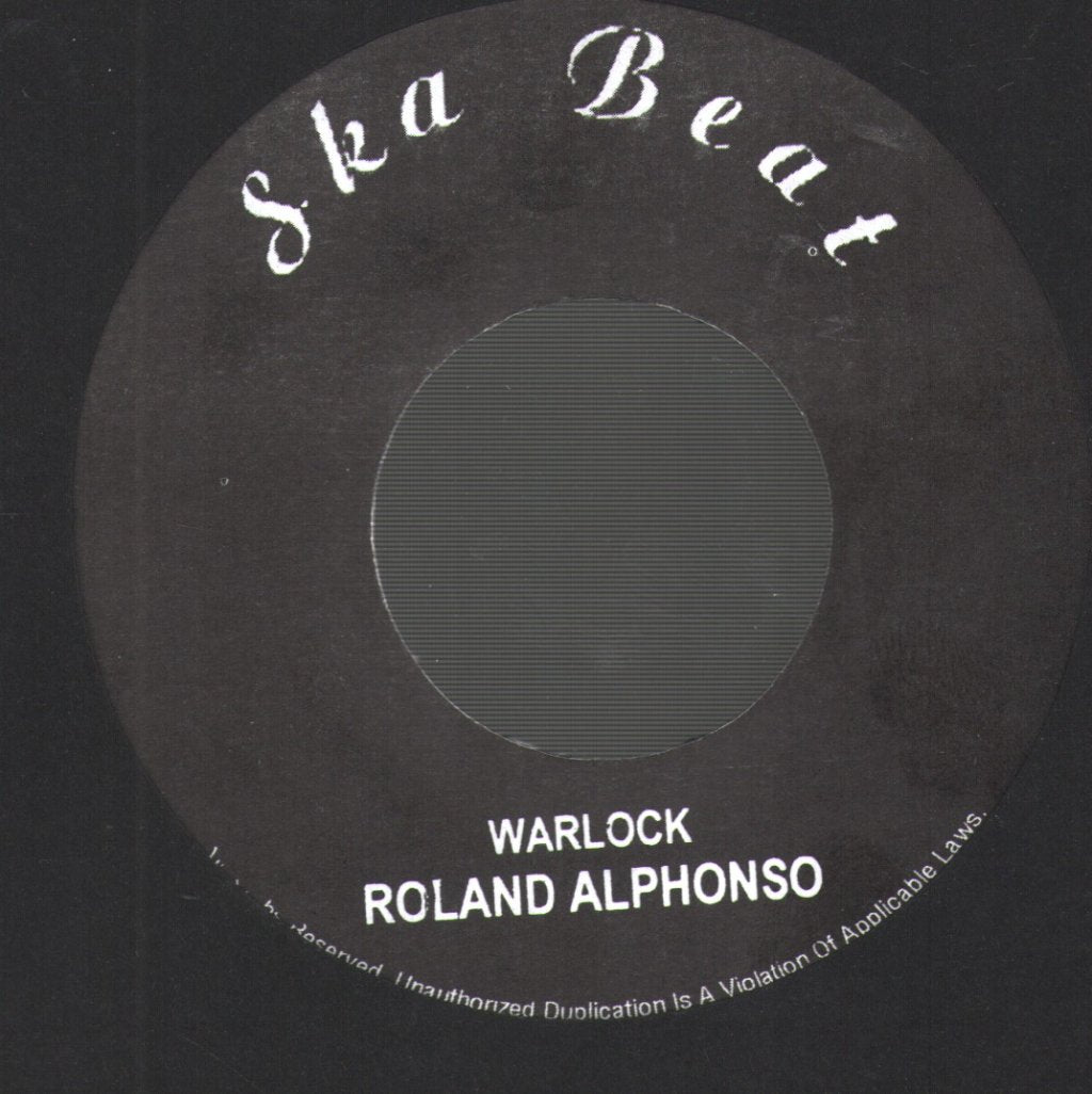 Roland Alphonso - VC10 Shake A Lady (Take 2) - 7 Inch