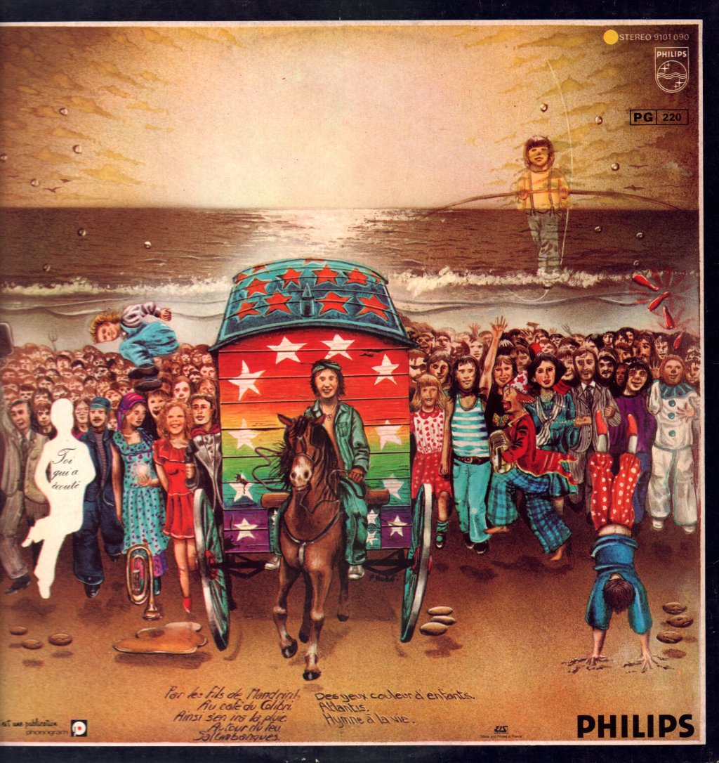 Ange - Par Les Fils De Mandrin - Lp