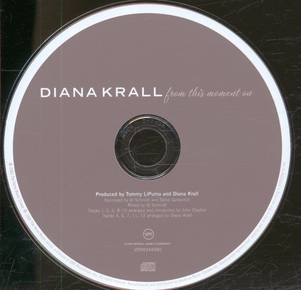 Diana Krall - From This Moment On - Cd