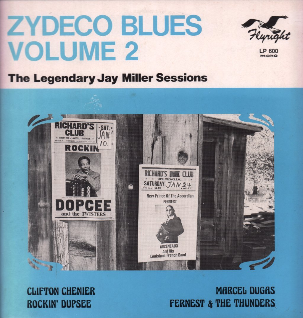 Various Artists - Zydeco Blues Volume 2 - Lp