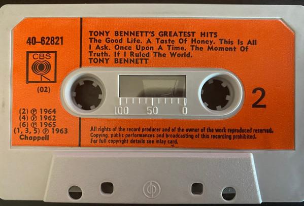 Tony Bennett - Tony's Greatest Hits - Cassette