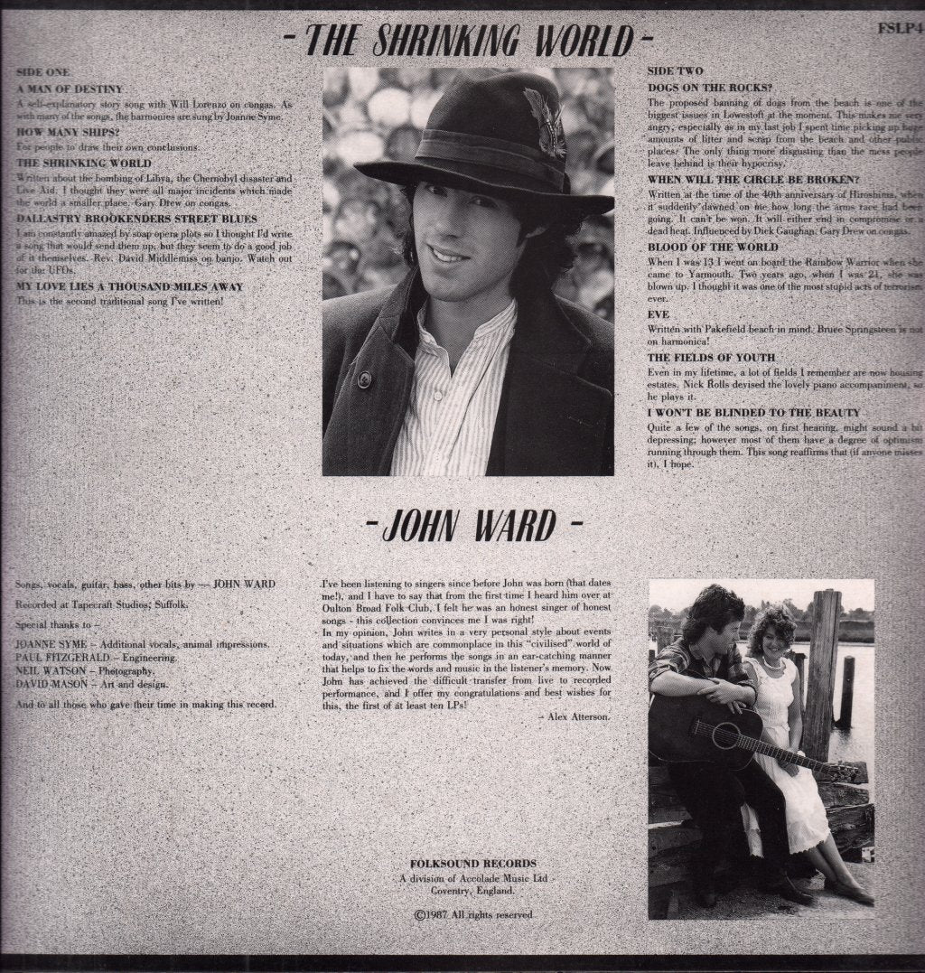 John Ward - Shrinking World - Lp