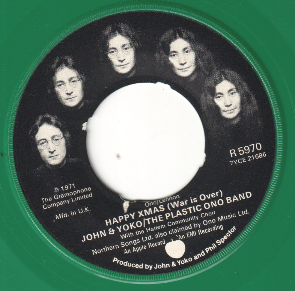 John And Yoko And The Plastic Ono Band - Happy Xmas - 7 Inch