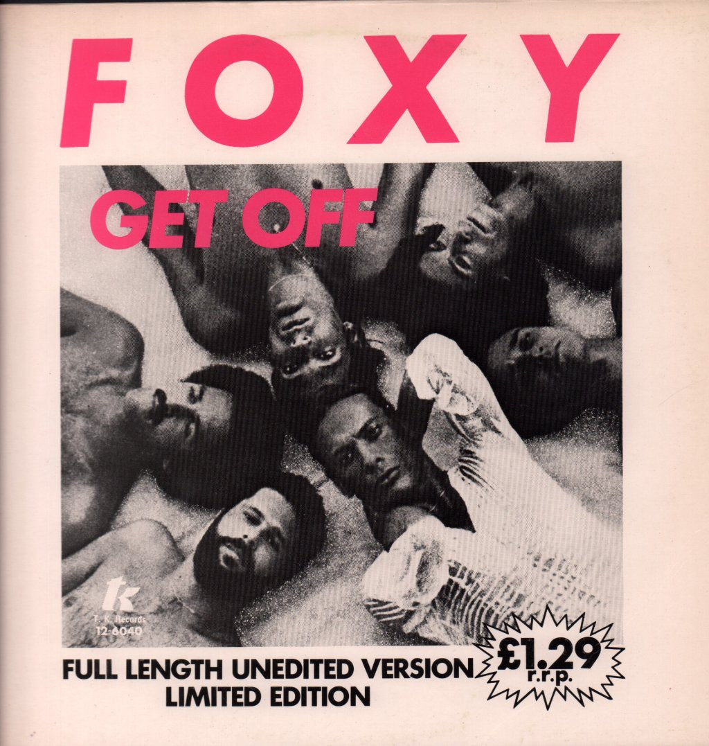 Foxy - Get Off (Full Length Unedited Version) - 12 Inch