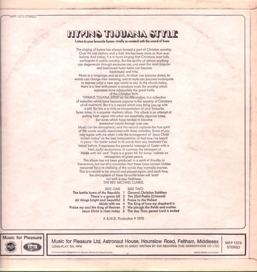 Torero Band - Tijuana Hymns - Lp