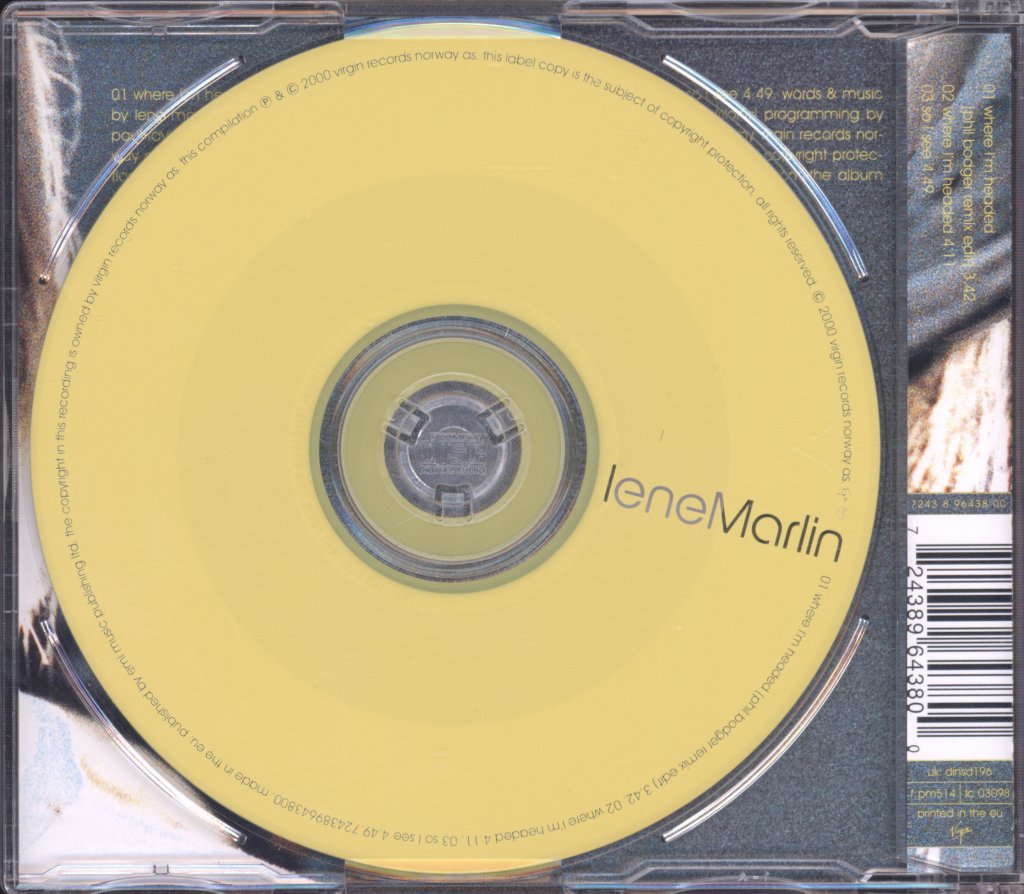 Lene Marlin - Where I'm Headed - Cd