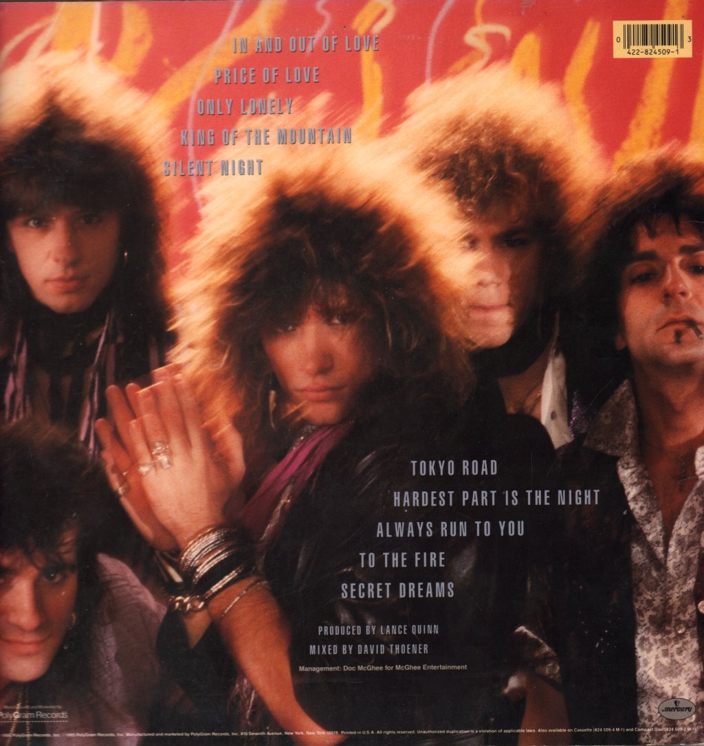 Bon Jovi - 7800° Fahrenheit - Lp
