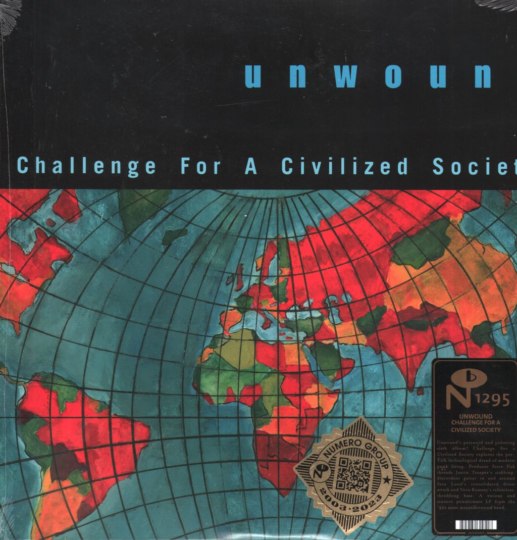 Unwound - Challenge For A Civilized Society - Lp