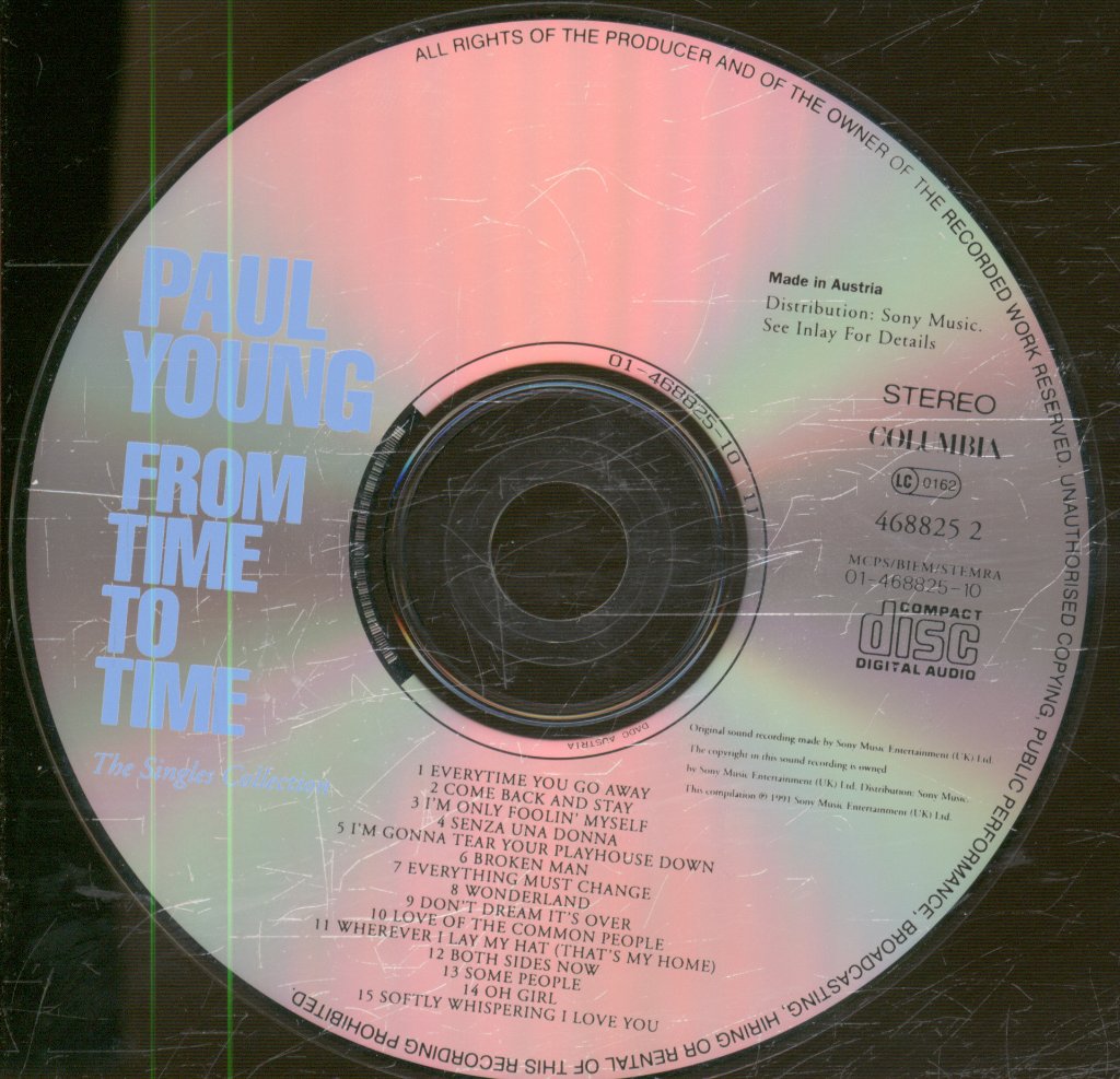 Paul Young - Crossing - Cd
