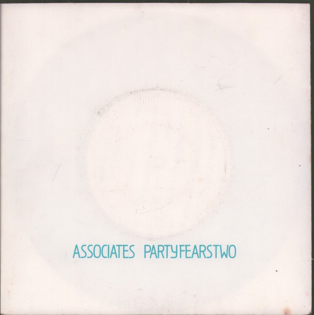 Associates - Party Fears Two - 7 Inch
