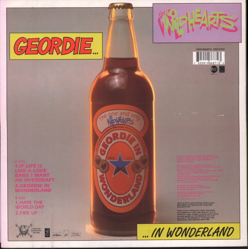 Wildhearts - If Life Is Like A Love Bank - 10 Inch
