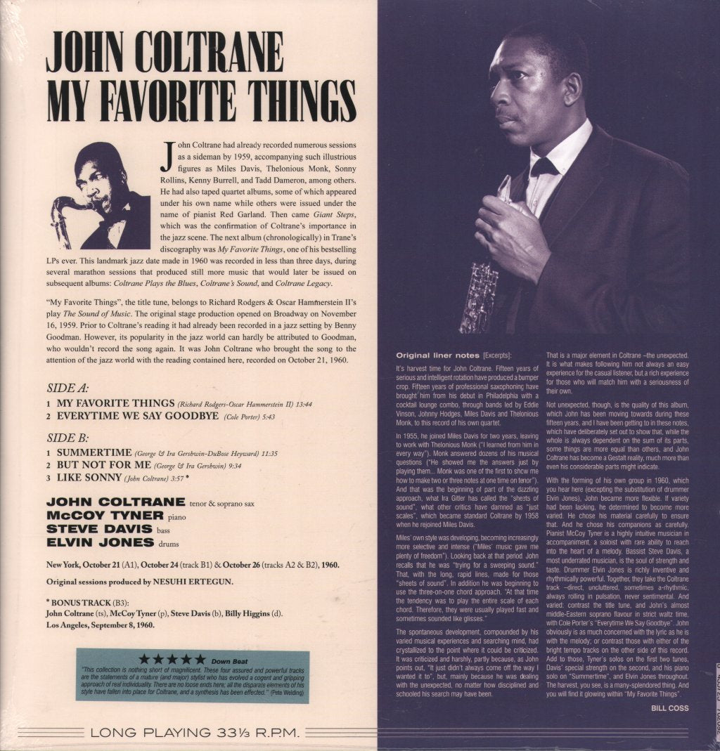 John Coltrane - My Favorite Things - Lp