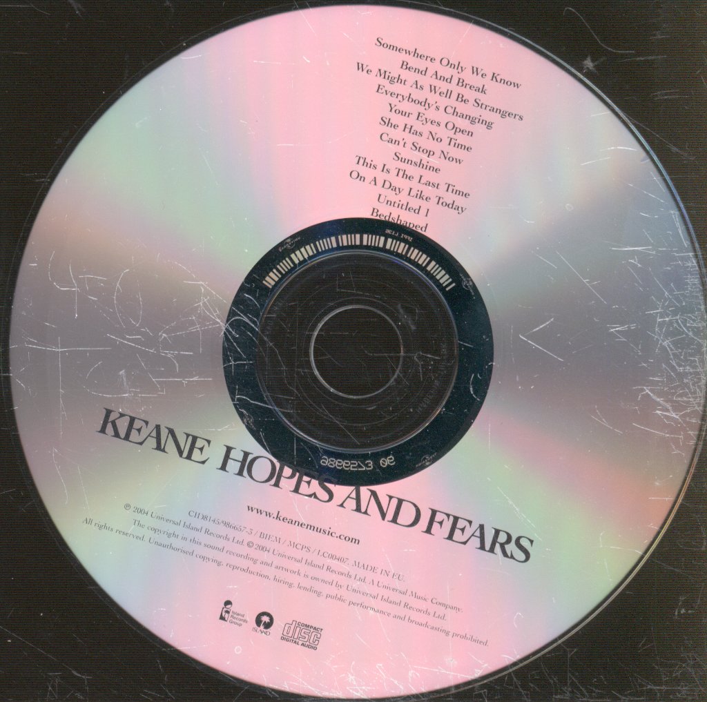 Keane - Hopes And Fears - Cd